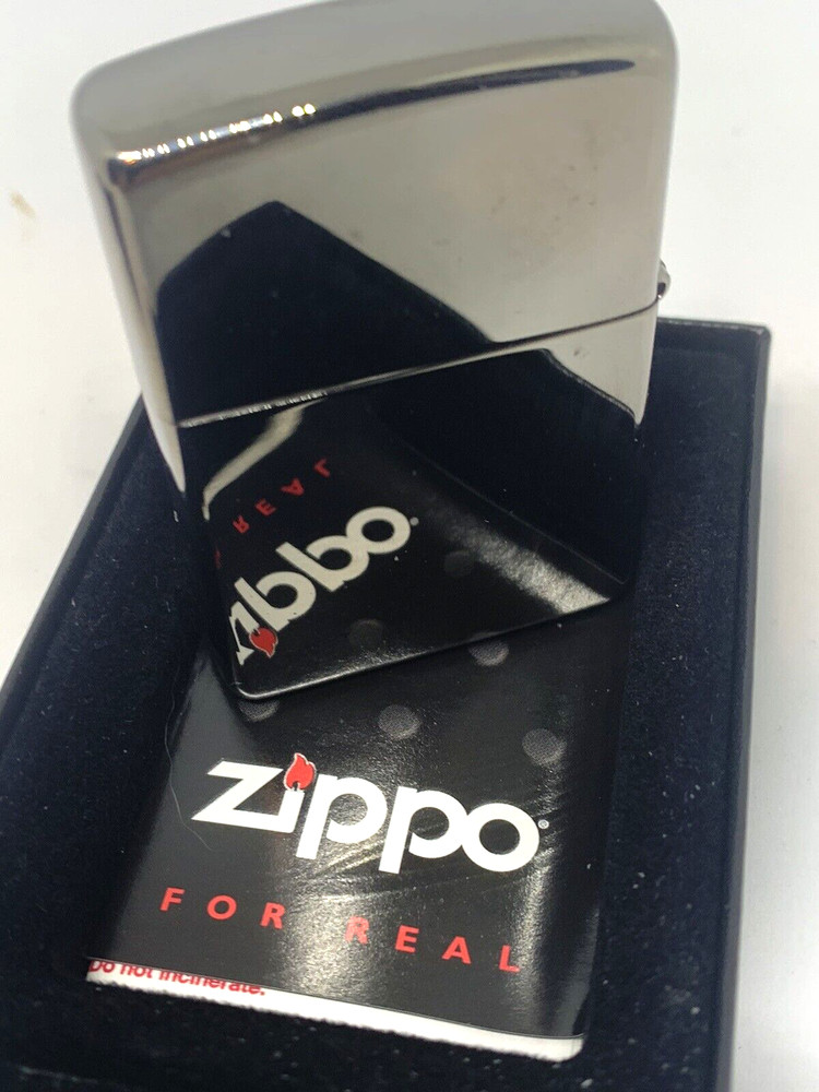 Zippo Black Lab Labrador 2006 Black Ice Lighter New D-06