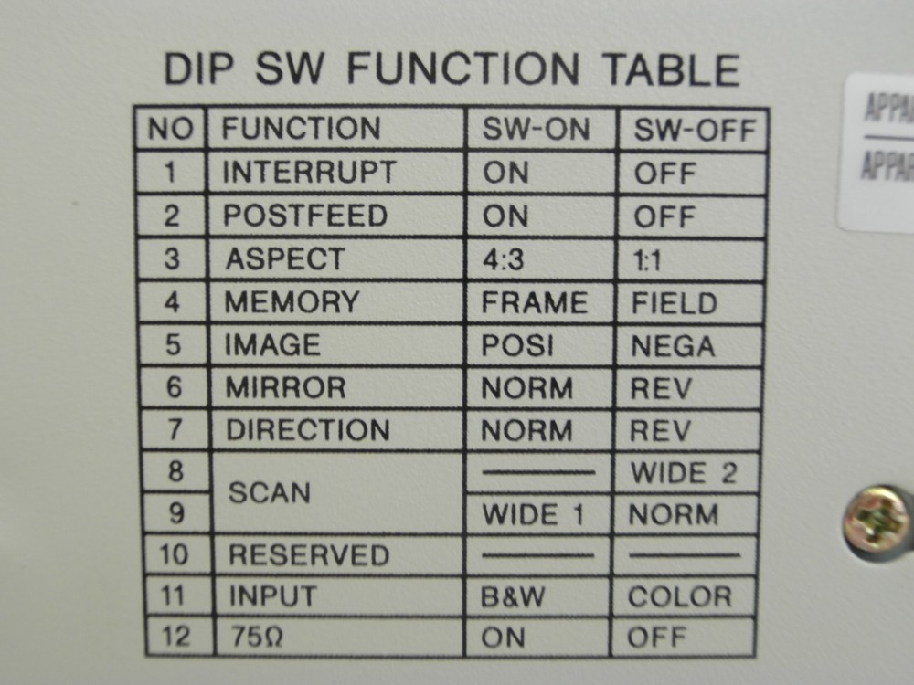 Sony UP-890CE Video Graphic Printer B&W Analog Used Working