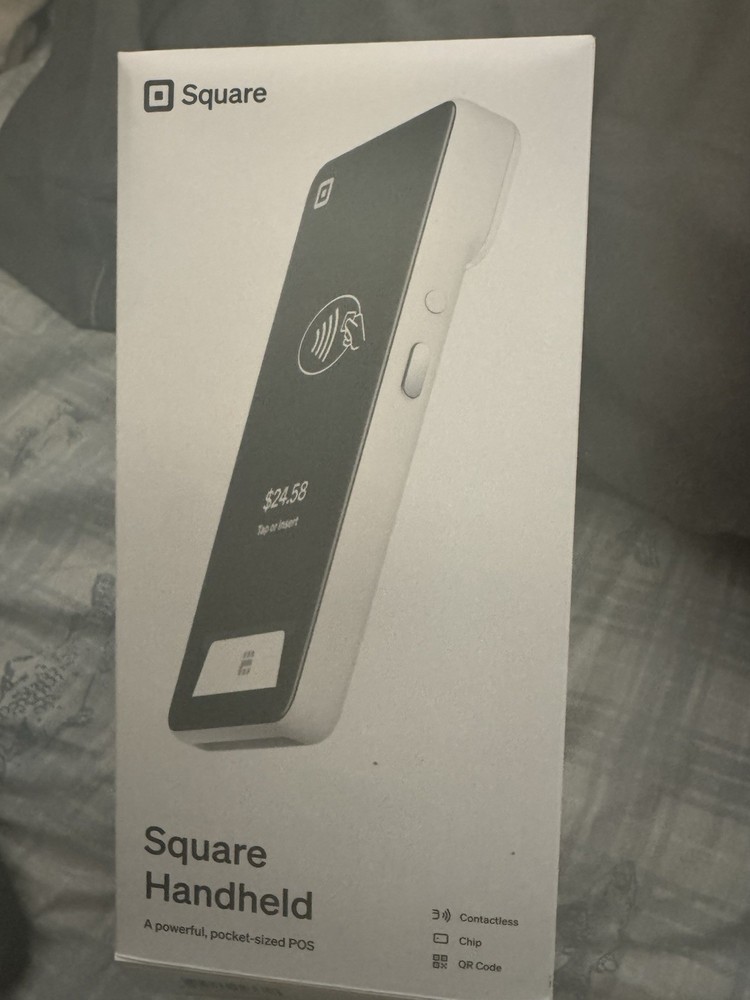 Square Handheld POS Credit Card Terminal With Case