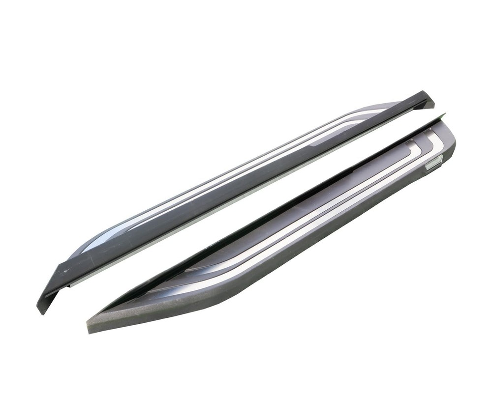 Running Boards 2019-2024 RAV4 Side Step Nerf Bar Black Silver Replacement 2PCS