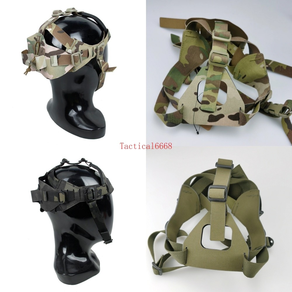 Camera Head Mounting Bracket Night Vision Head Harness Strap NVG Mount Frame