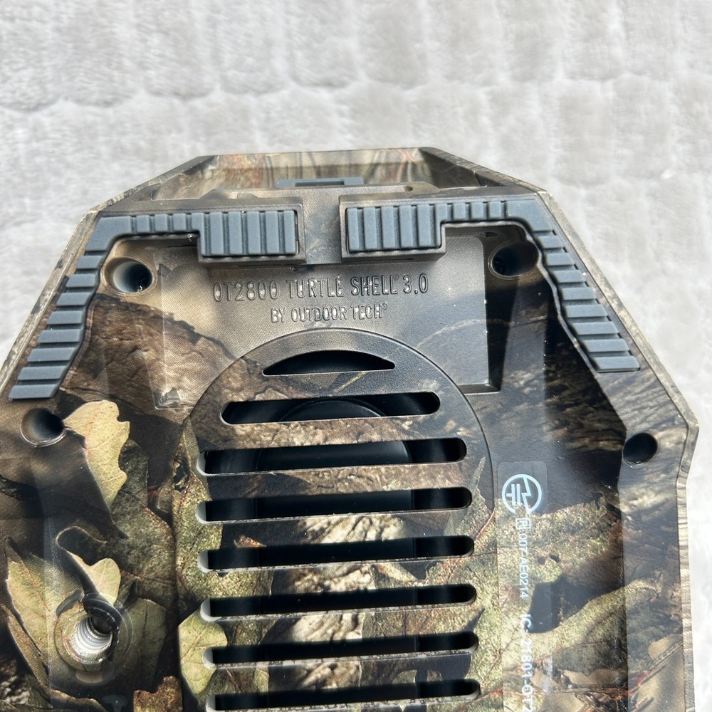 Outdoor Tech Turtle Shell 3.0 Bluetooth Speaker Camo Tested