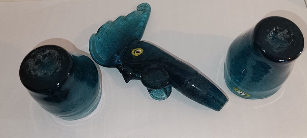 Nice Old Set of Blow Glass Items In nice Condition