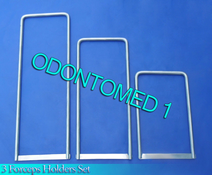 Forceps Holders Surgical Dental Instruments Set of 3