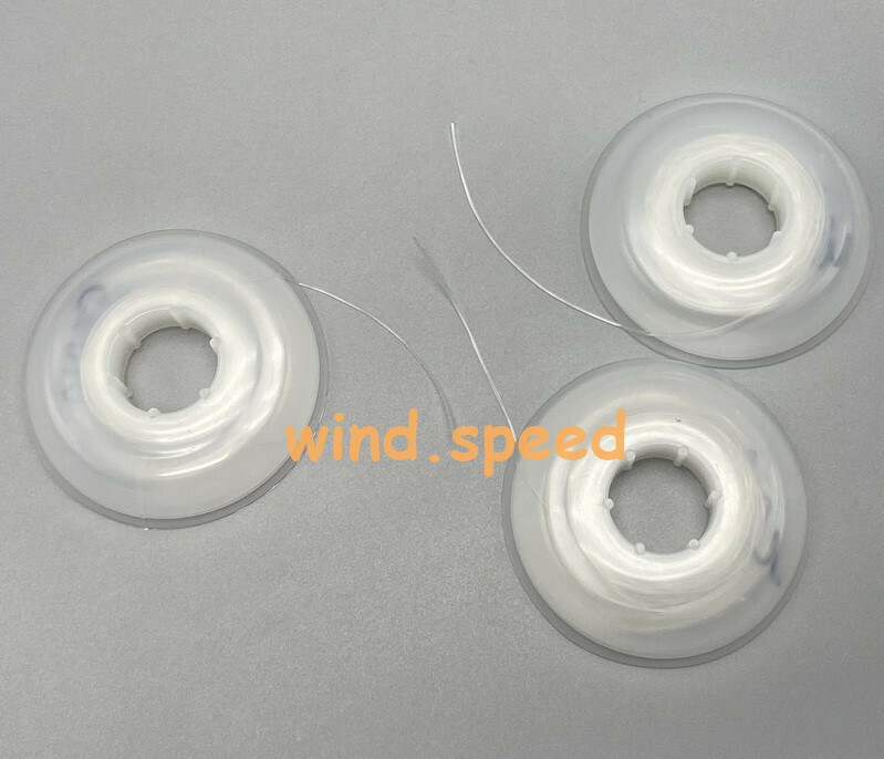 25FT Dental Solid Elastomeric Thread Ortho Brackets Ties Traction Button 0.020"