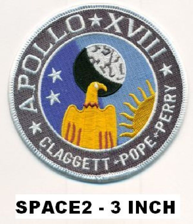 SPACE TV MINISERIES APOLLO 18 PATCH- 3 INCH -  SPACE2