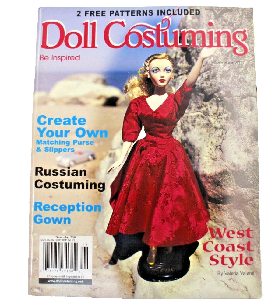 Doll Costuming with Patterns November 2001