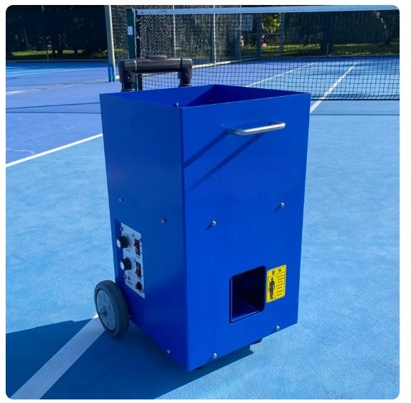 AutomaticTennis Ball Feeder for Left-Right Toss Practice Automatic Ball Launcher