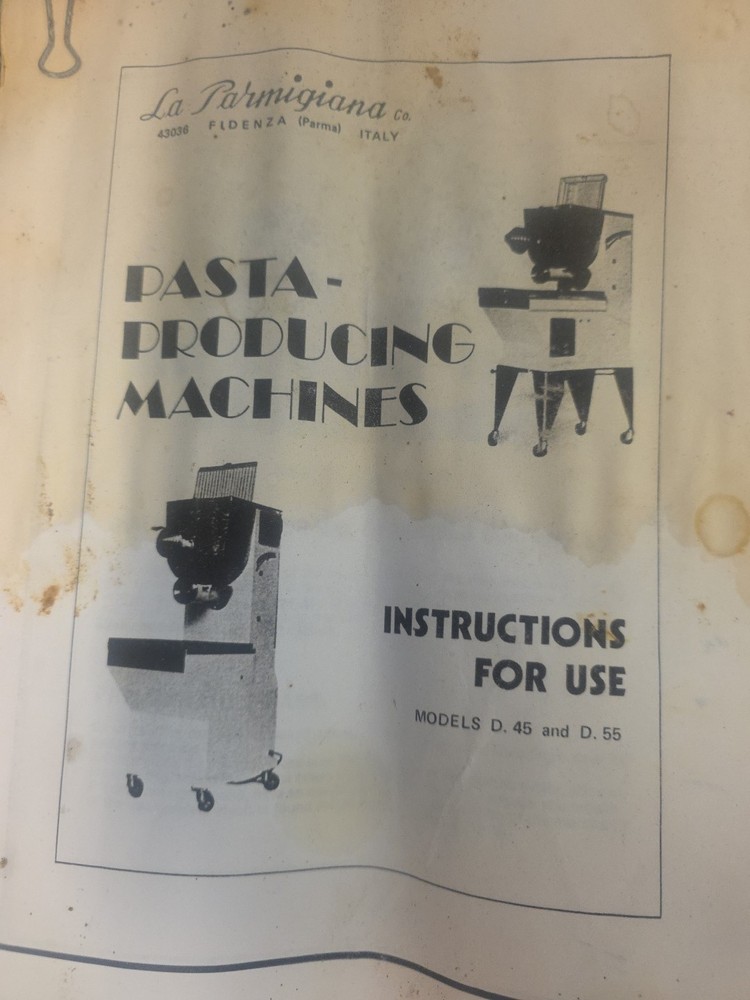 Pasta Extruder LA PARMIGIANA
