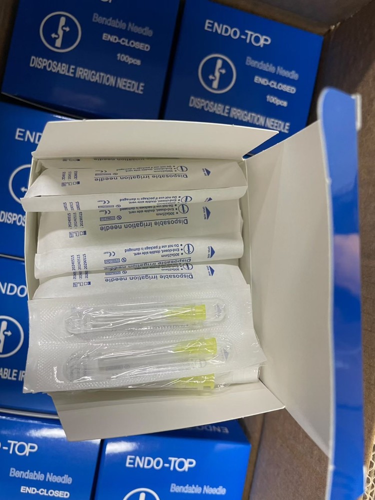 Dental Endo Irrigation Needle Syringe Tips Disposable 27G 30G Single Pack