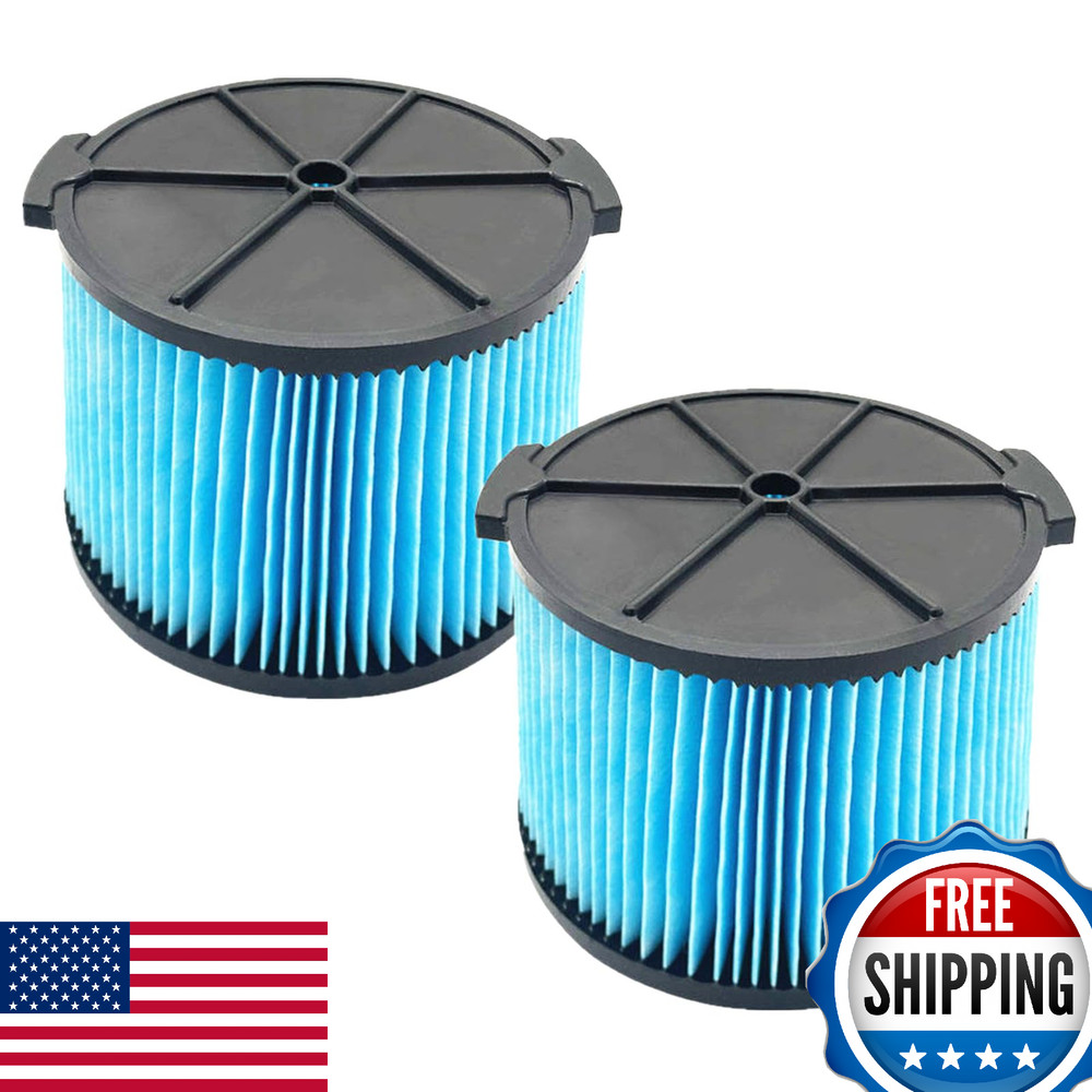 Ridgid VF3500 3-Layer Wet/Dry Vac Filter - Compatible 3-4.5 Gallon Models
