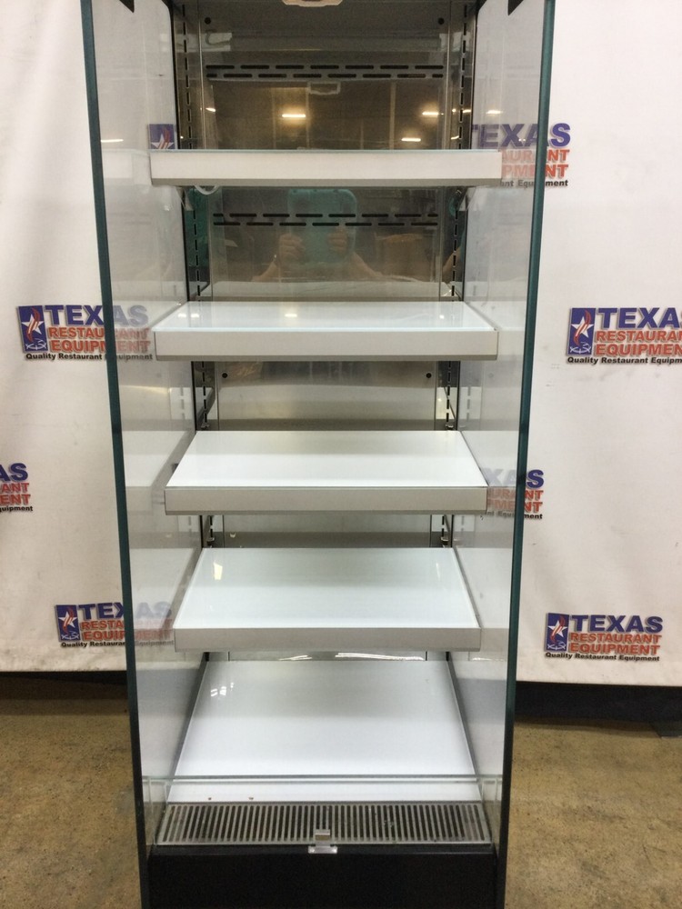Turbo Air TOM20-75N 20” Refrigerated Open Display Case on Casters