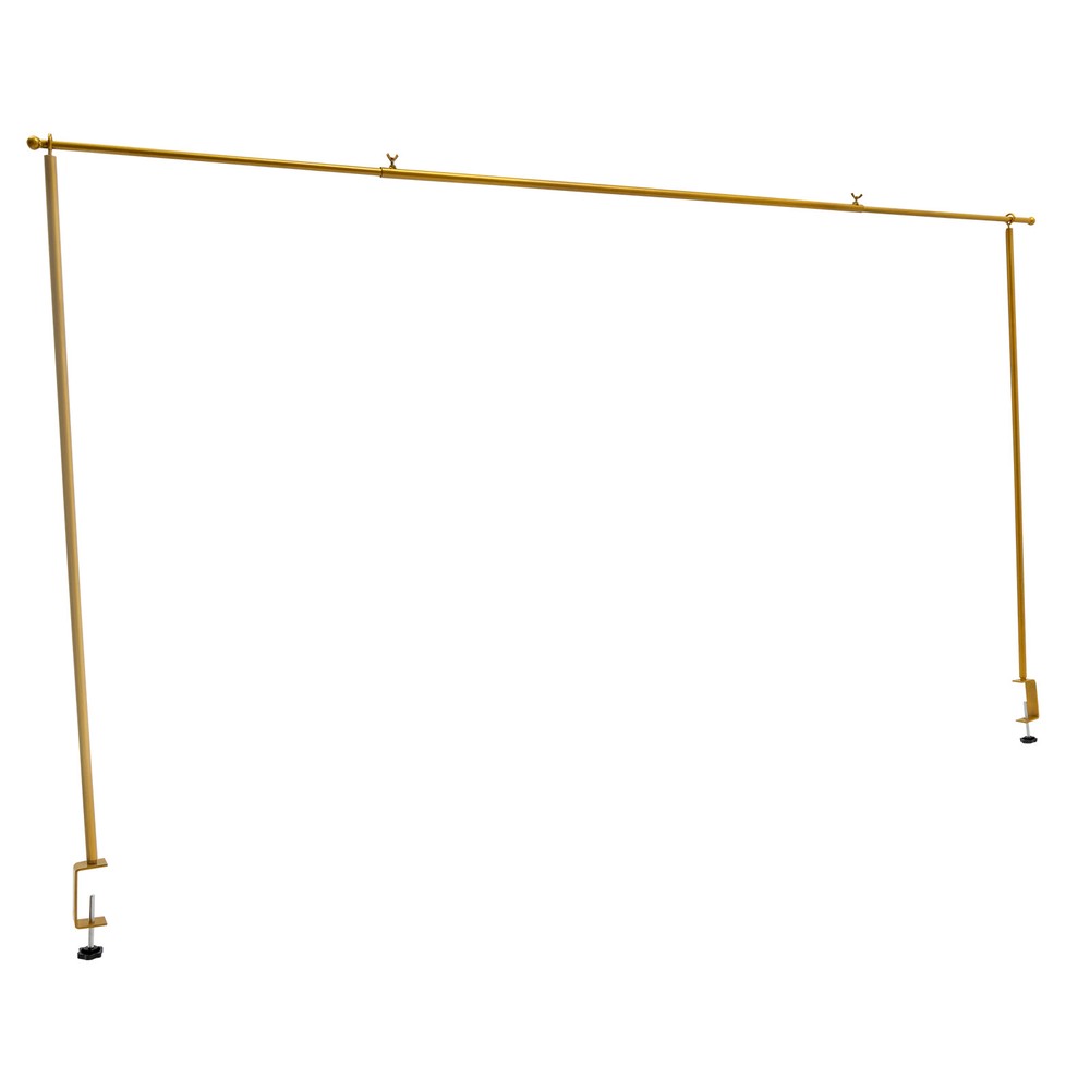 Elegant Wedding Stand with Adjustable Width (3.94-6.56ft), Sturdy Metal