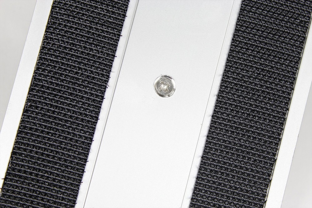 Flat Mop Plate Frame Aluminum Gray 18 Inches
