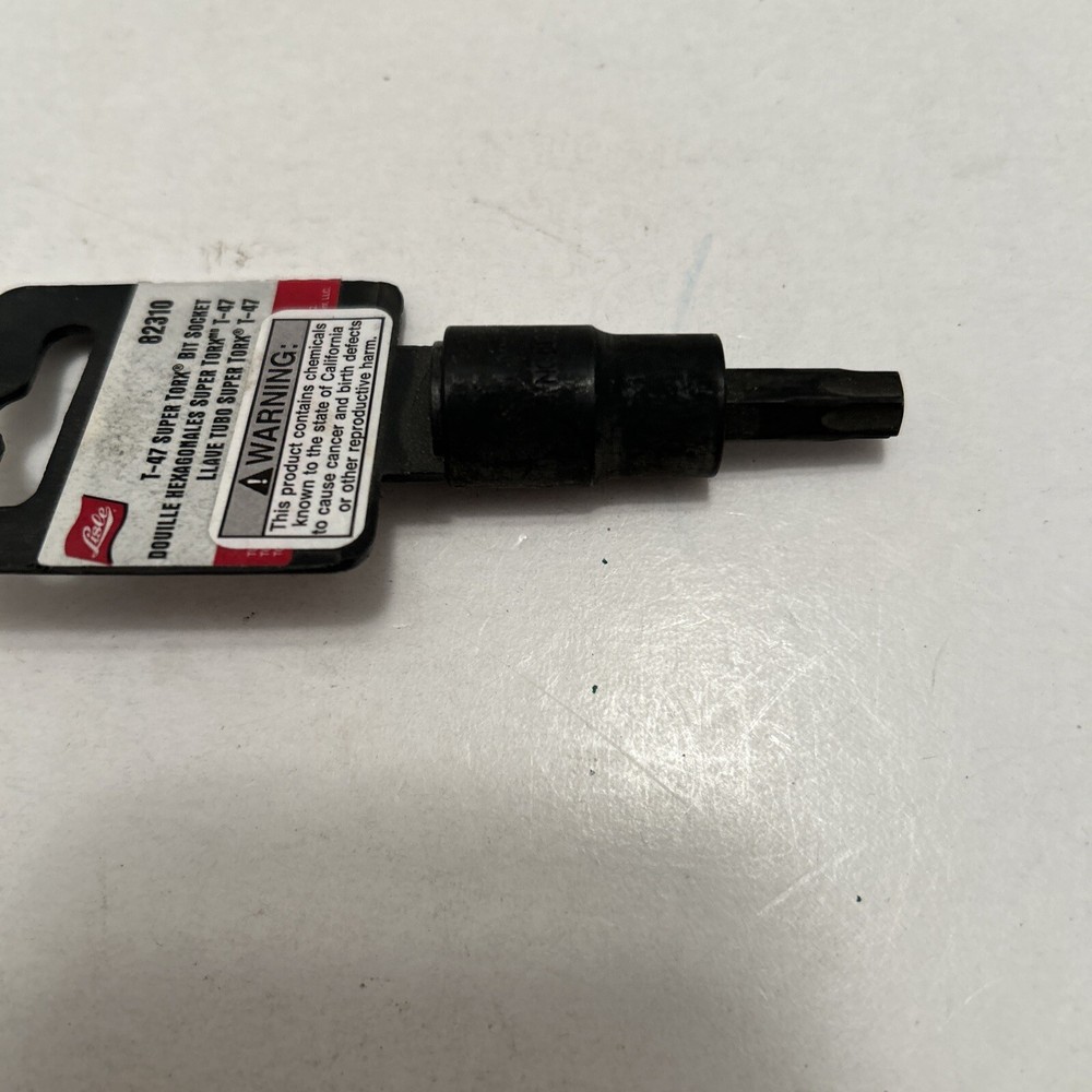 Lisle Tools T47 Torx Socket Driver - 3/8" Drive - 82310, New