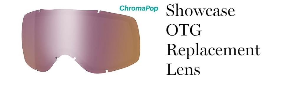 Smith Proxy Snow Goggle Replacement Lens - ChromaPop Sun Black