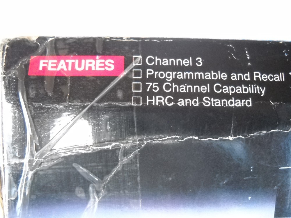 STARGATE 2000 CORDLESS CATV CONVERTER BOX