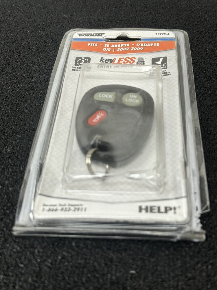 Dorman 13734 Keyless Entry Remote 3 Button
