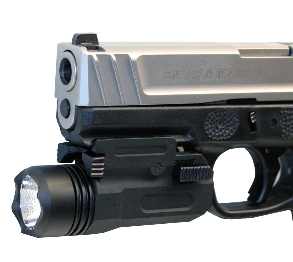 Trinity tactical flashlight for Sig Sauer P320 handgun polymer black home defens
