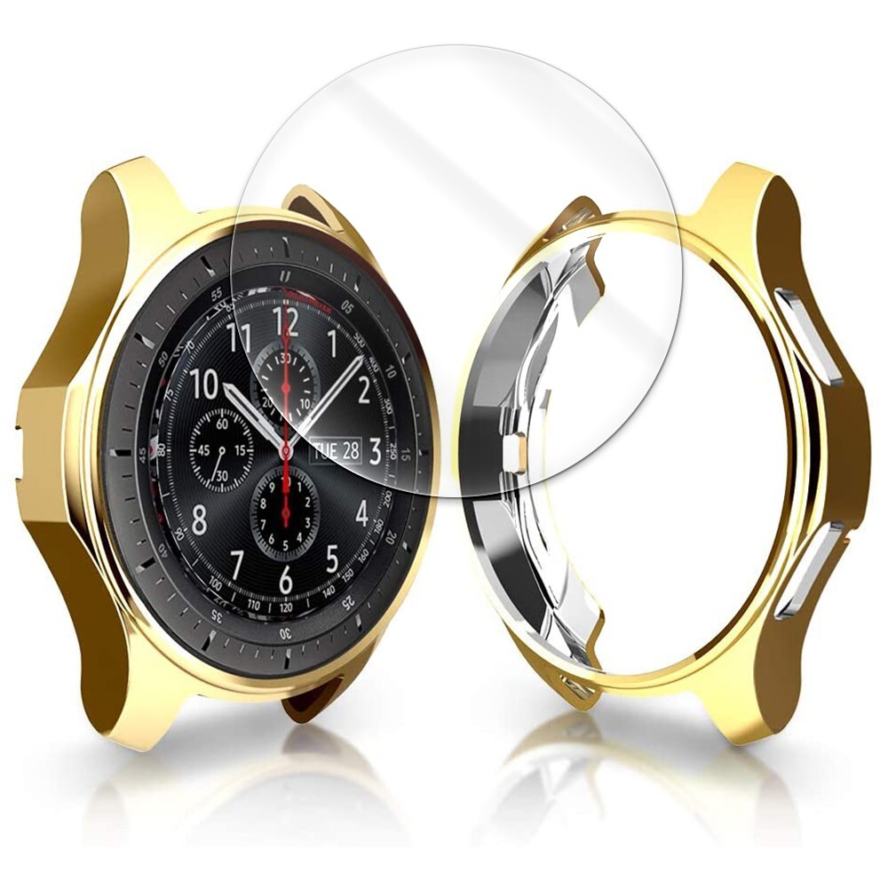 F Samsung Gear S3 Frontier SM-R760N Screen Protector Shock Absorbing Case Cover