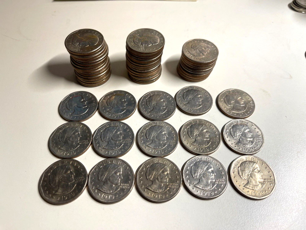 1979-P Susan B Anthony Coins