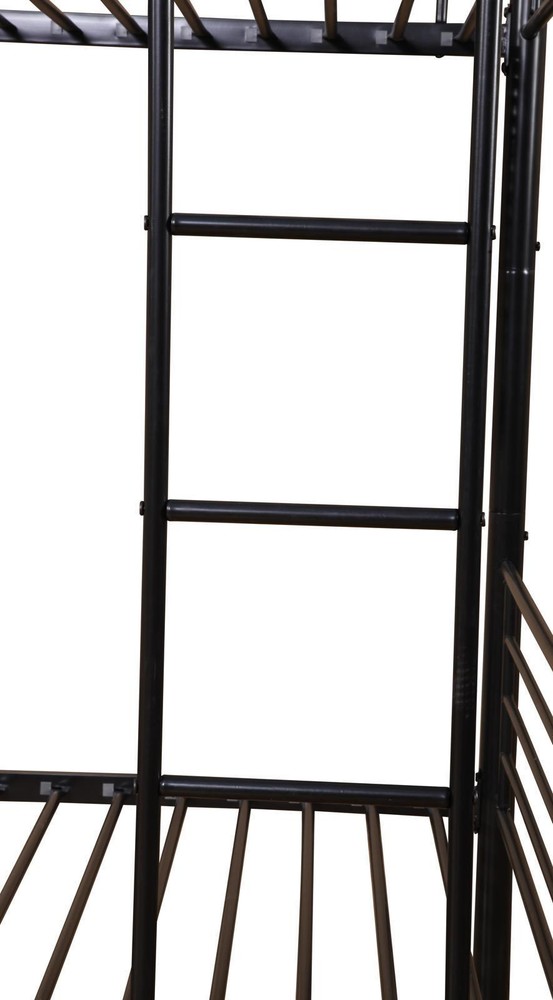 Strong Steel Metal Structure Bunk Bed Quiet Noise Free No Box Spring Needed