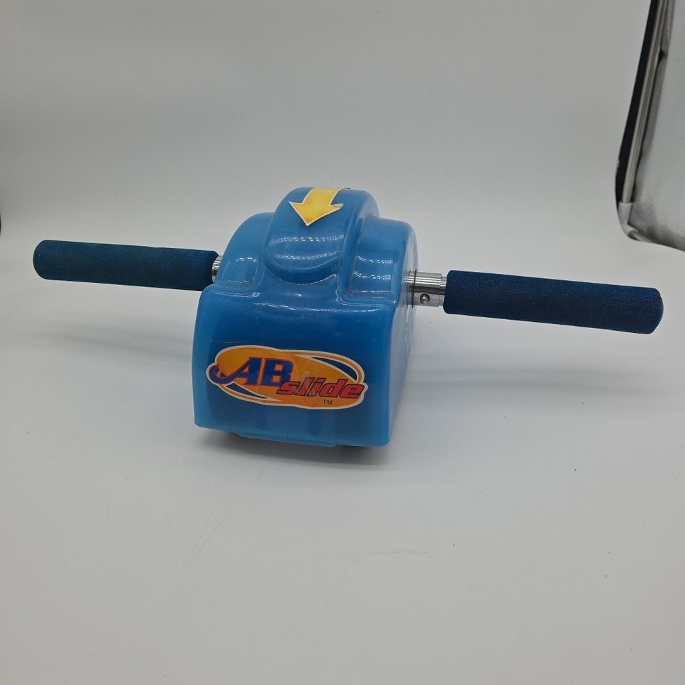 The Original Ab Slide Abdominal Roller Exercise Workout Wheel Vintage Exerciser