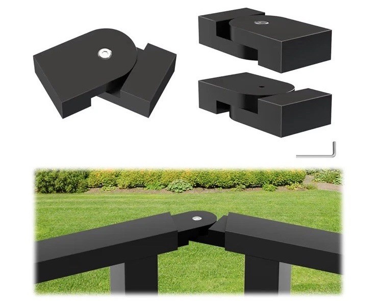 3Pack 180° Adjustable Level Pivot Connector with Screws for 2.36" x 1.18"