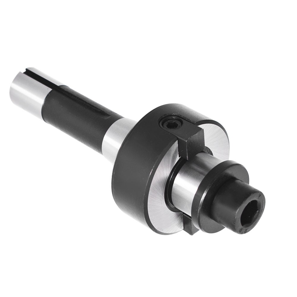 R8 Shank Shell Milling Arbor Adapter Holder For Machine 1-1/4" Bore