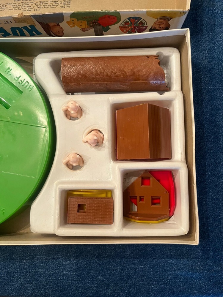 VINTAGE Huff 'N Puff Board Game - Schaper