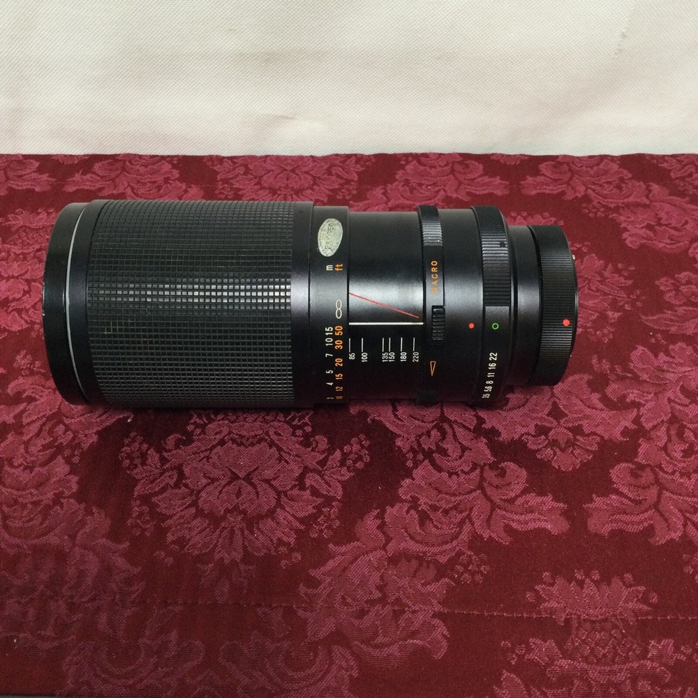 Asanuma zoom lens for cannon /with case