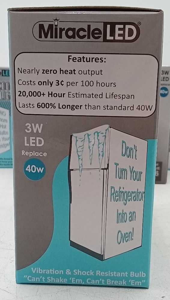 Miracle LED Cool Light 12 pack Mycology Grow Light Bulbs