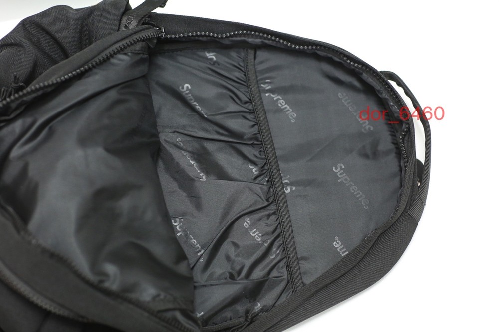 Supreme Cordura Black Backpack SS25 Box Logo