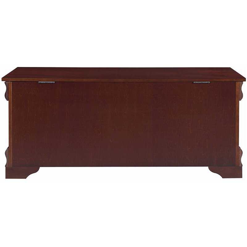 Coaster Pablo Traditional Rectangular Wood Cedar Chest Warm Brown