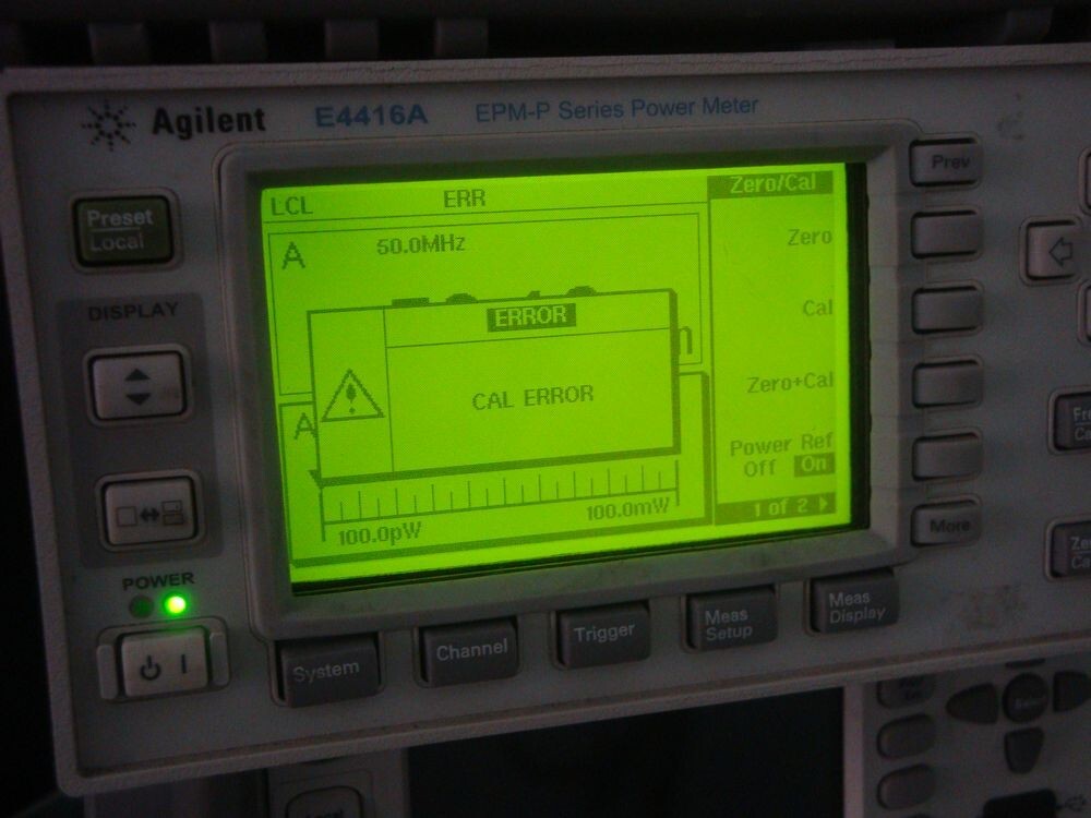 No Shell No Measure Agilent Power Sensor For Part