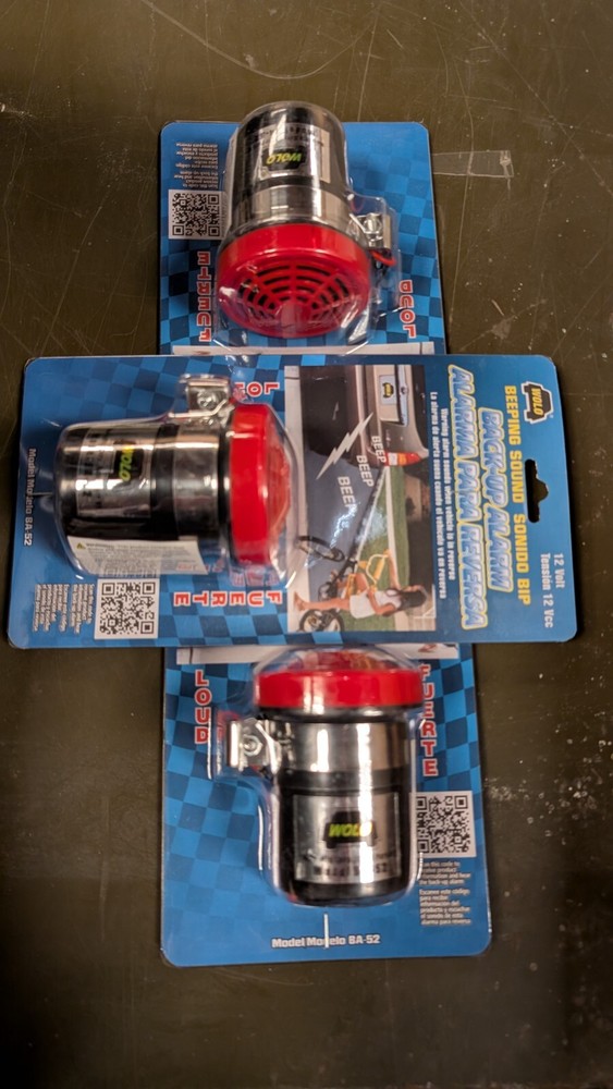 WOLO Back-Up Alarm, 3 Pack