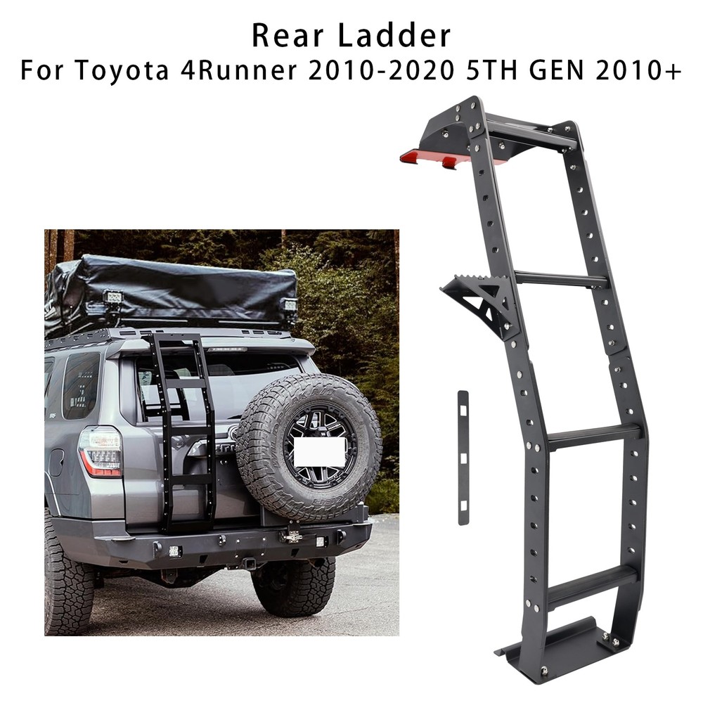 Rear Tailgate Ladder For Toyota 4Runner 2010-2020 5TH GEN 2010+