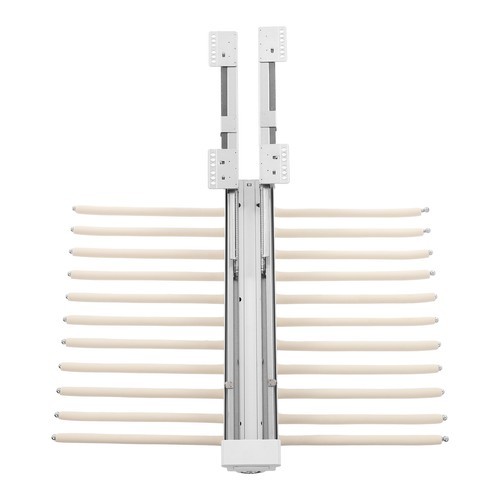 Pull Out Pants Rack Pants Hanger Bar 22Arms Steel Pull Out Trousers Rack Clothes