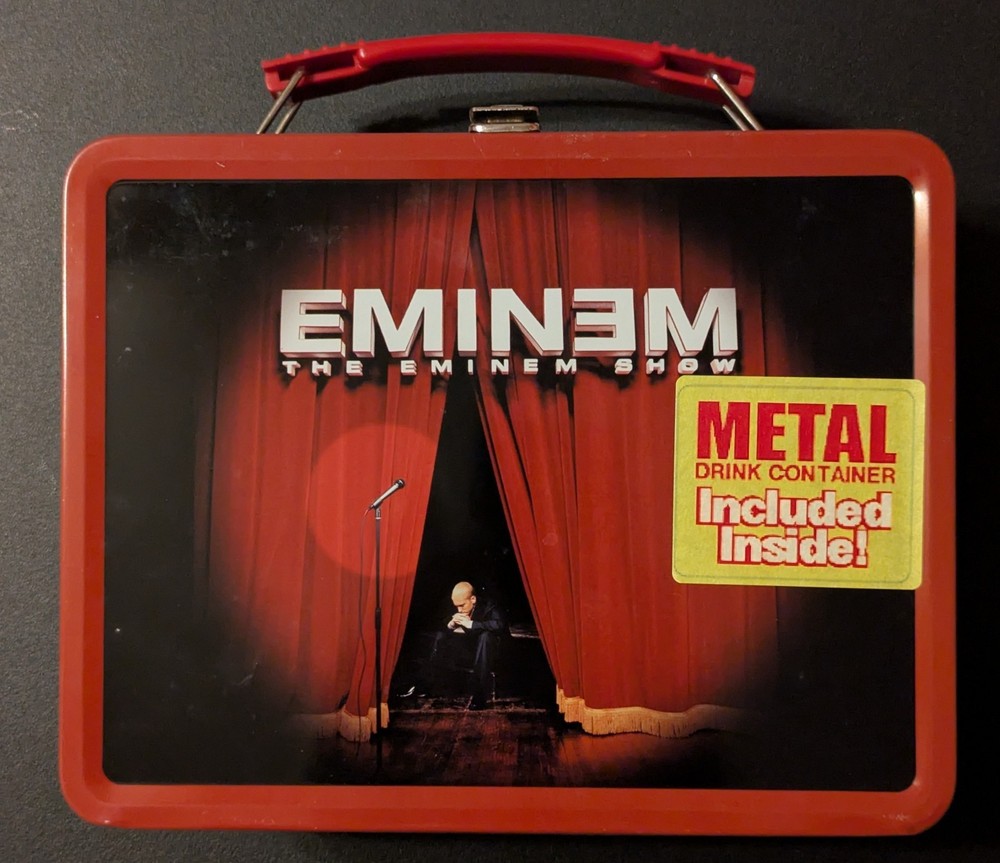 NECA EMINEM LUNCHBOX w/ THERMOS 2002