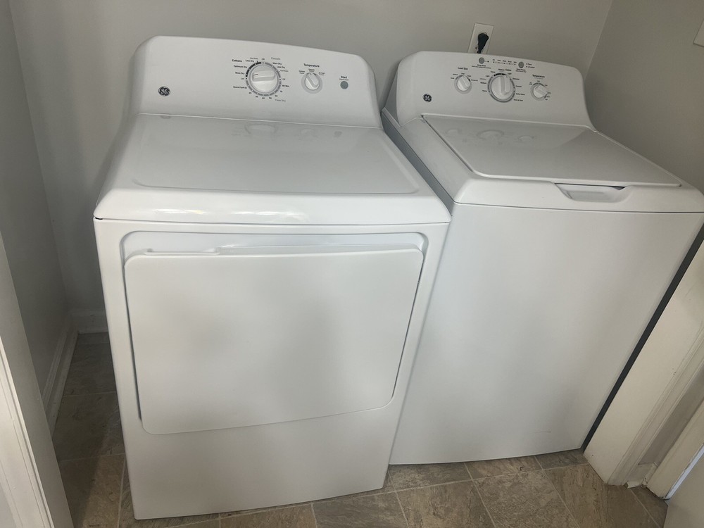 ge washer and dryer set