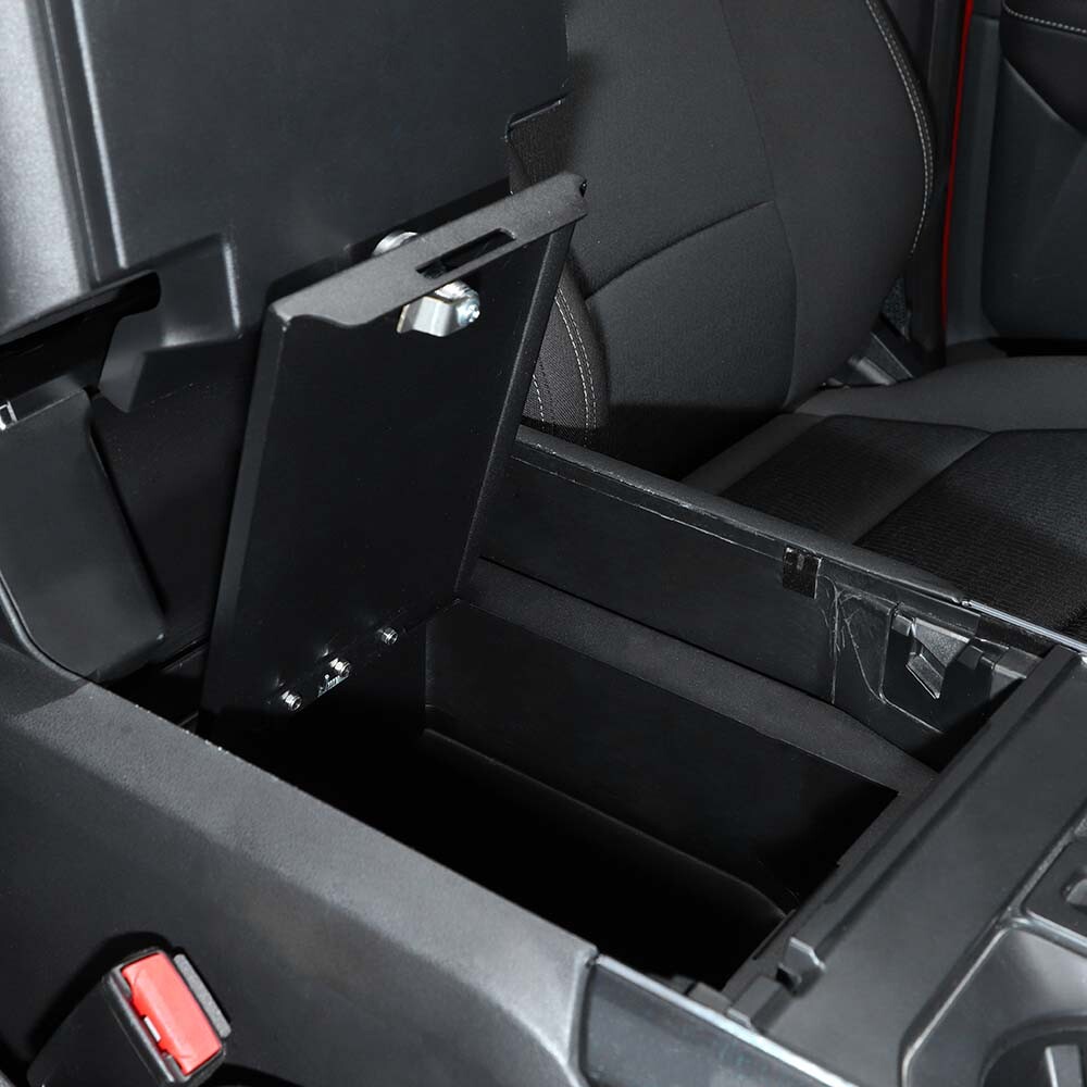 Locking Console Vault Safe Box Combination Lock Organizer for Ford F150 2021-24