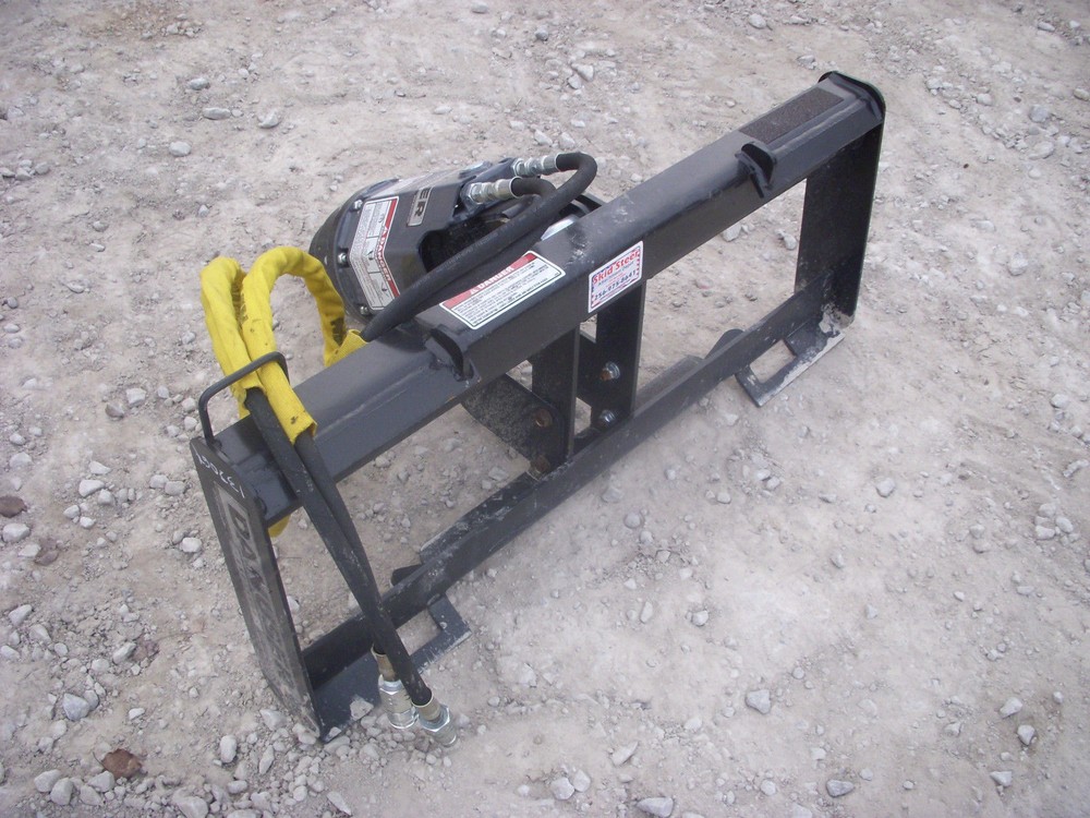 Danuser EP1020 Hex Planetary Auger Drive Unit Fits Skid Steer Quick Attach