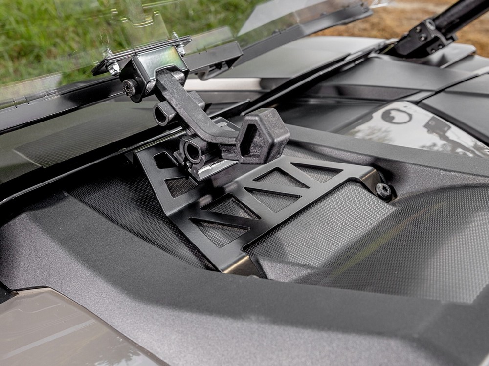 SuperATV Scratch Resistant Flip Windshield for Polaris RZR XP (2024+)