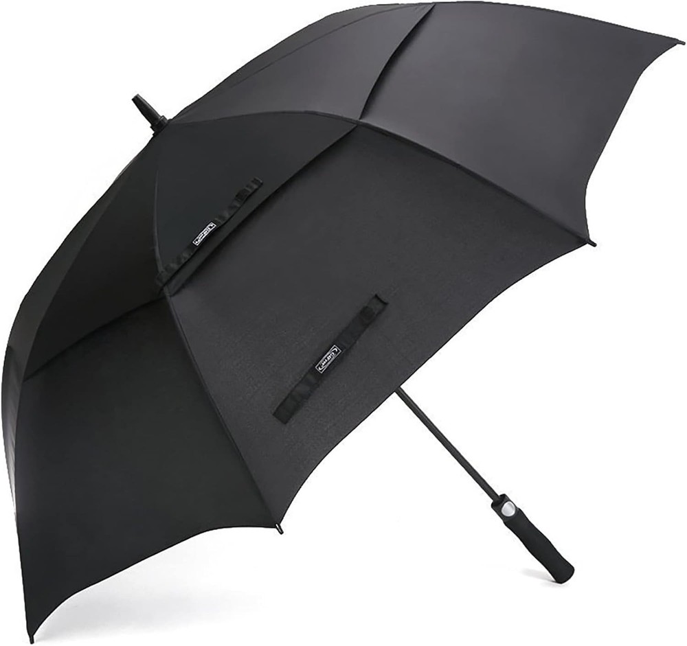 Durable Automatic Open Golf Umbrella Oversize Extra Large Double Canopy