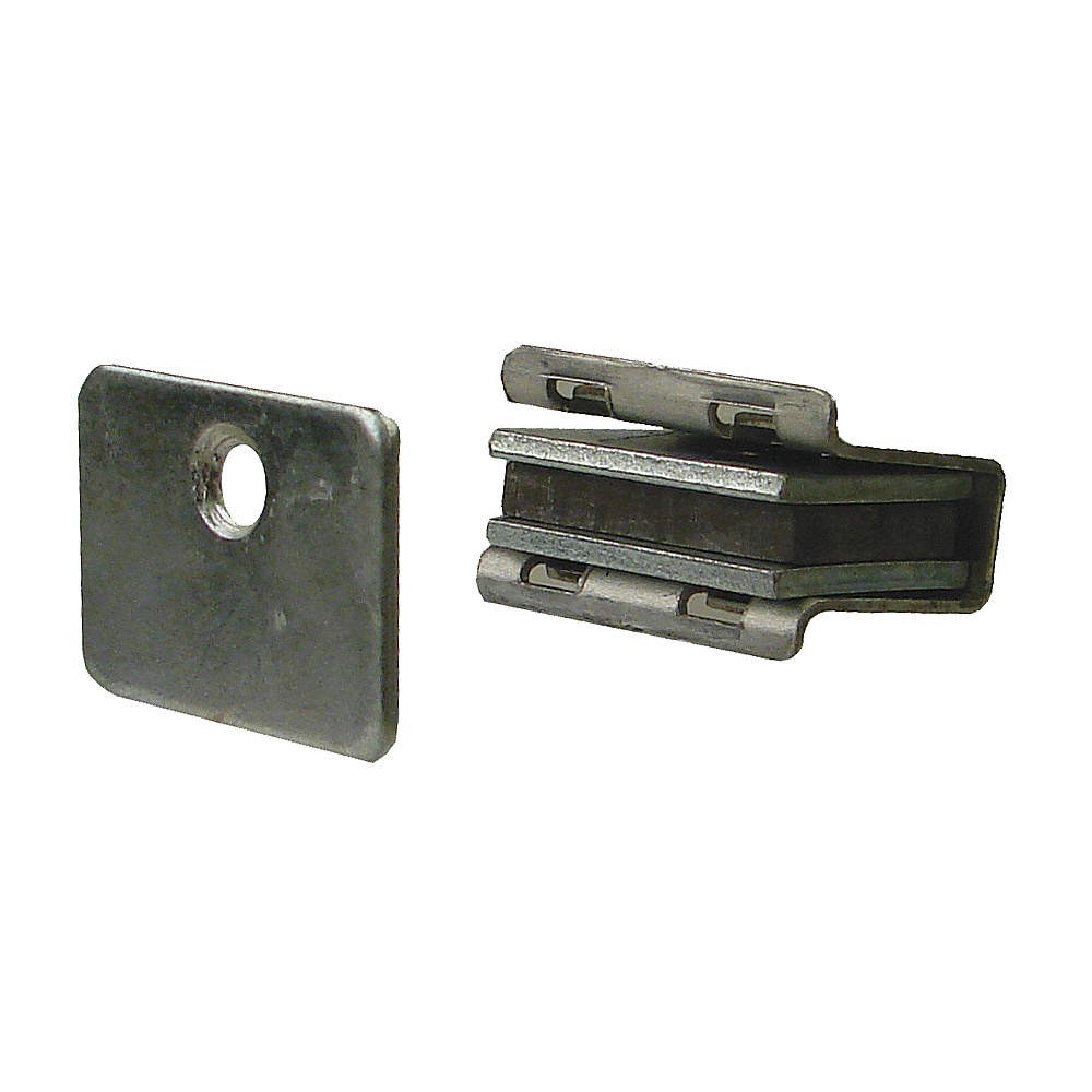 MONROE PMP 4FCX7 Magnetic Catch,Pull-to-Open,Aluminum 4FCX7