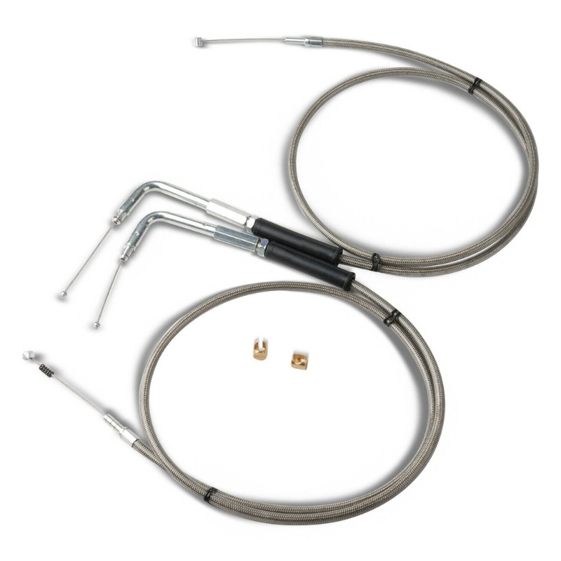 Replacement Accessories Stainless Steel Idle Cable for Davidson FXST FLST