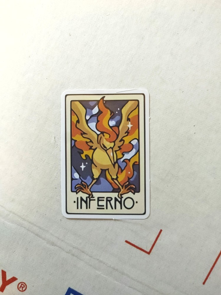 Pokemon Tarot Decal Sticker