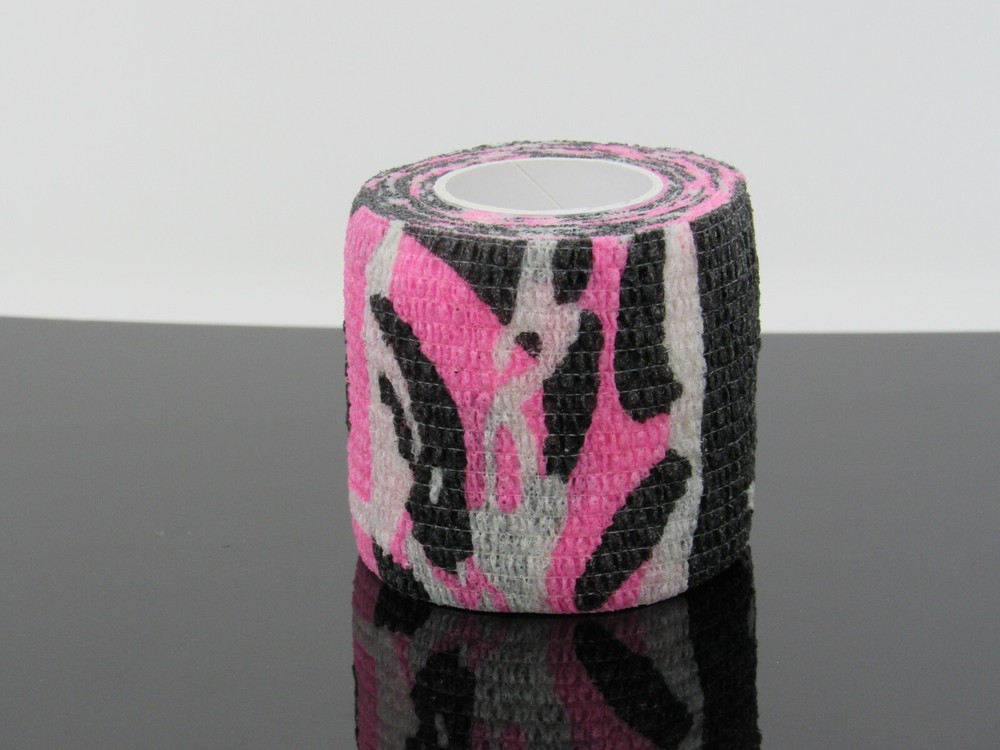 Helios Cohesive Wrap - 12 per box - Pink Camouflage