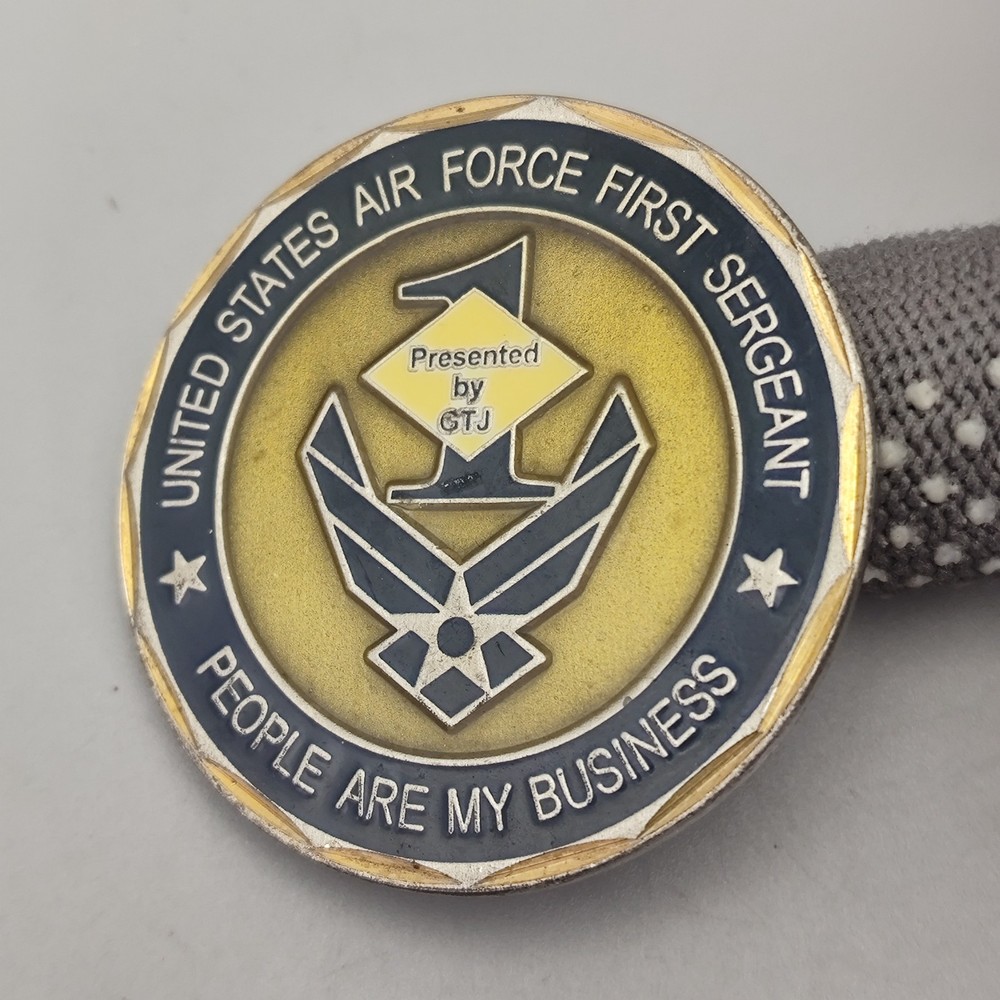 US Air Force First Sergeant Challenge Coin