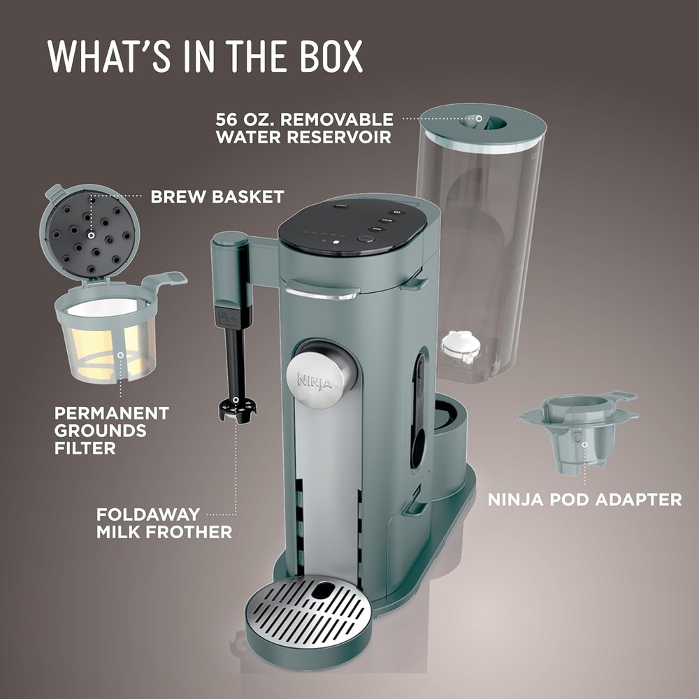 Ninja Single-Serve Pods & Grounds Specialty Coffee Maker